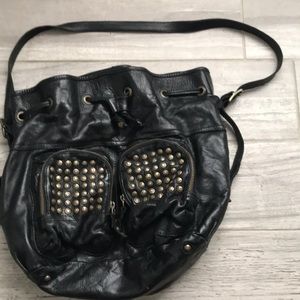 Frye studded crossbody